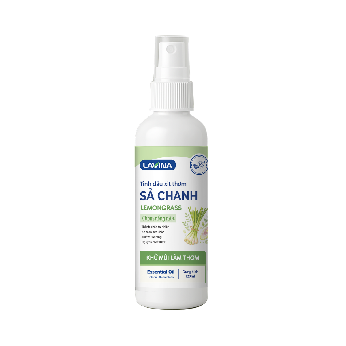 Tinh dầu xịt thơm Sả Chanh 120ml