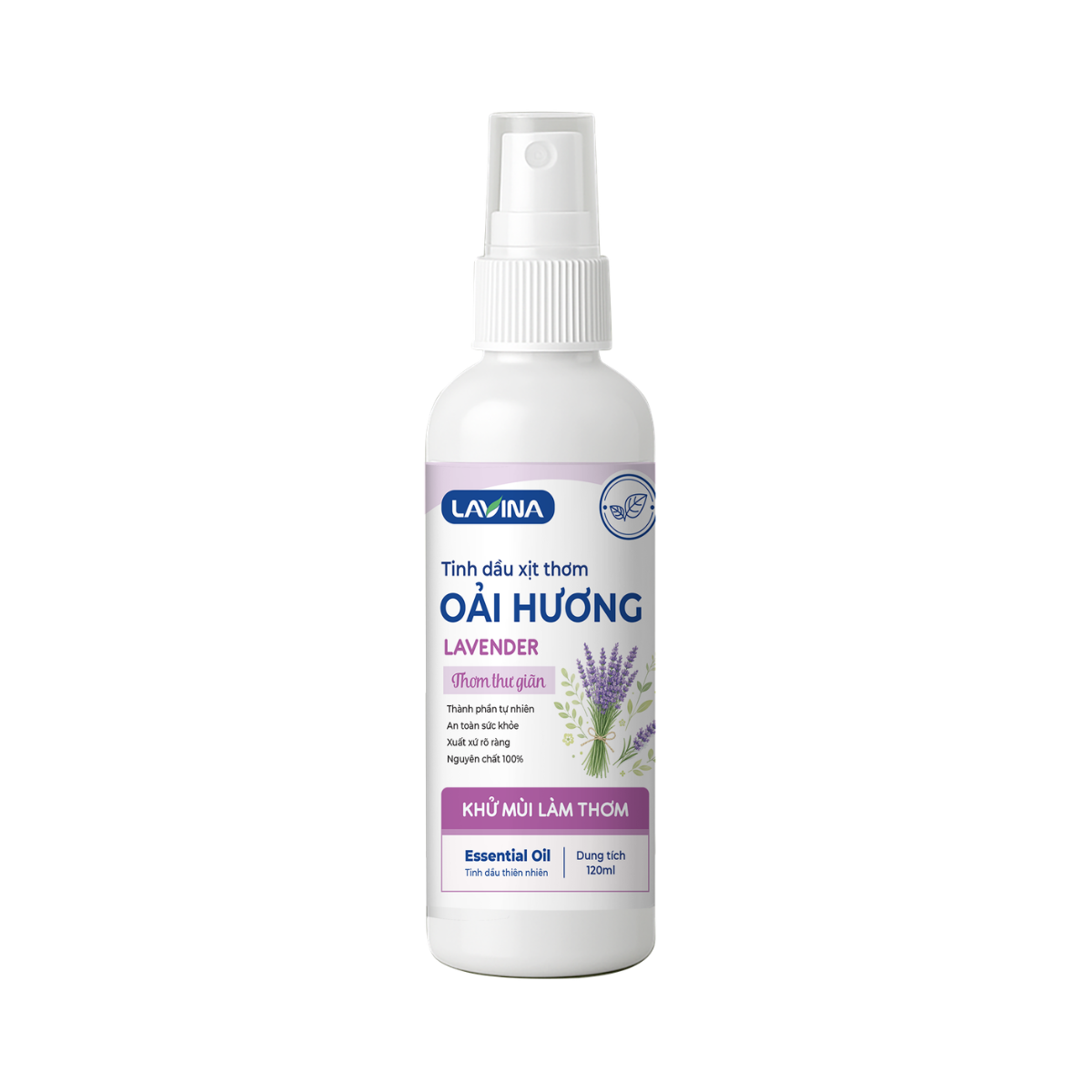 Tinh dầu xịt thơm Oải Hương 120ml