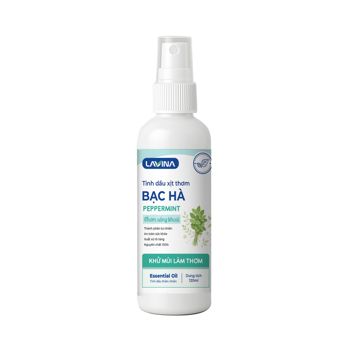 Tinh dầu xịt thơm Bạc Hà 120ml