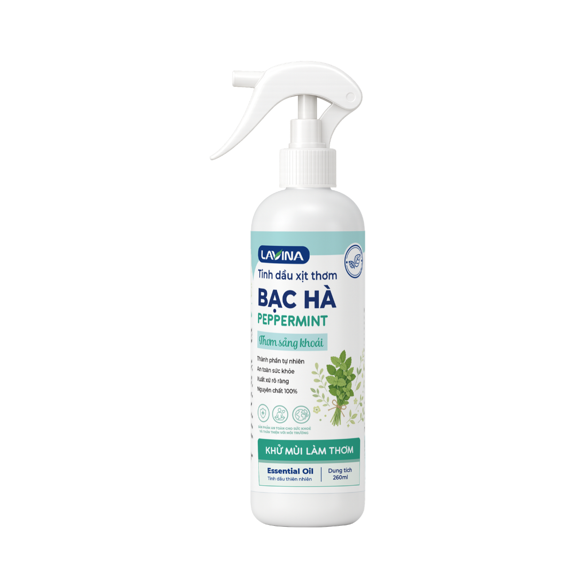 Tinh dầu xịt thơm Bạc Hà 260ml