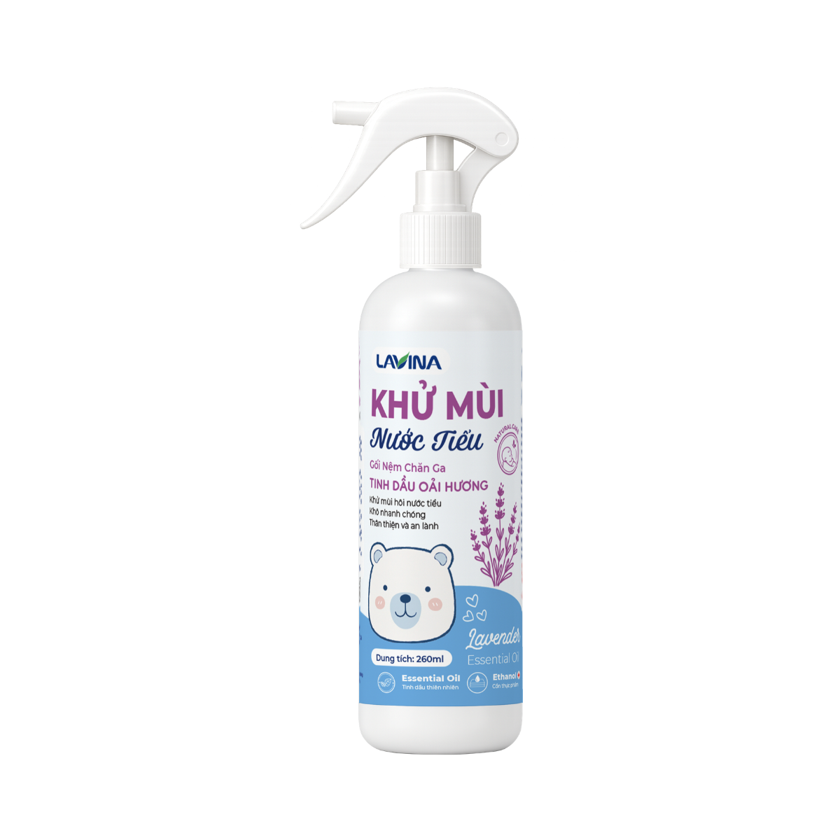 Khử mùi nước tiểu Oải Hương 260ml