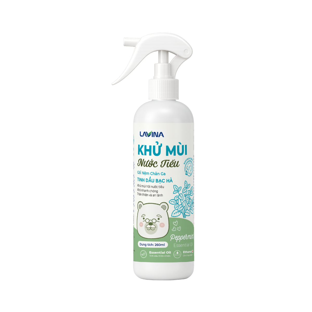 Khử mùi nước tiểu Bạc Hà 260ml