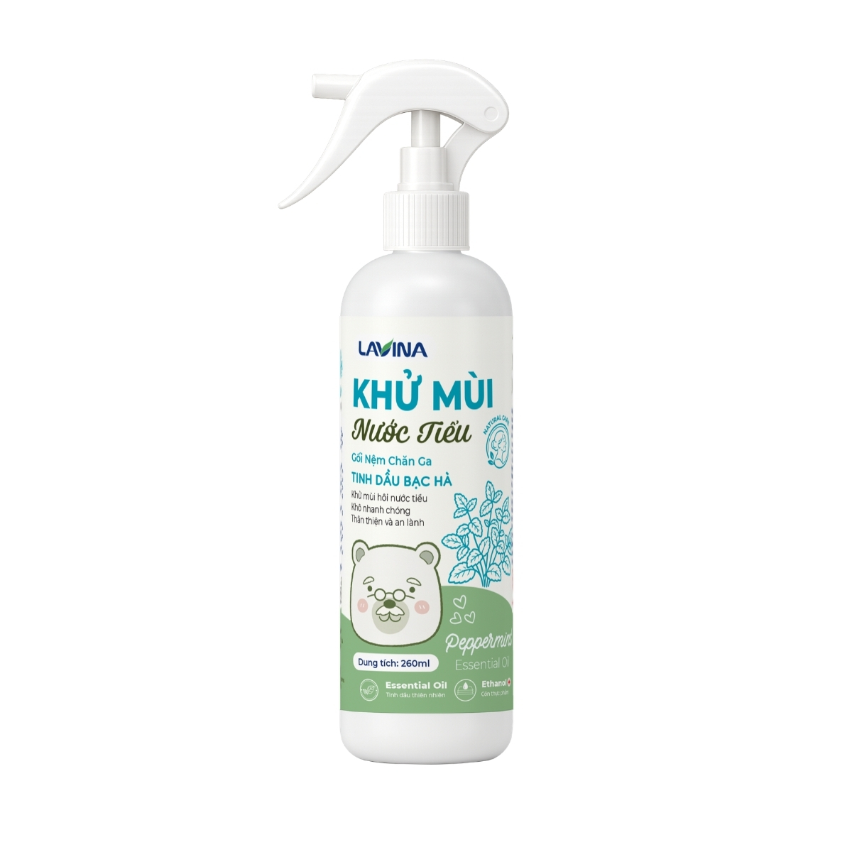 Khử Mùi Nước Tiểu Bạc Hà Lavina 260ml